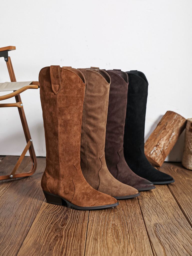 Santiags Myriane MARRON