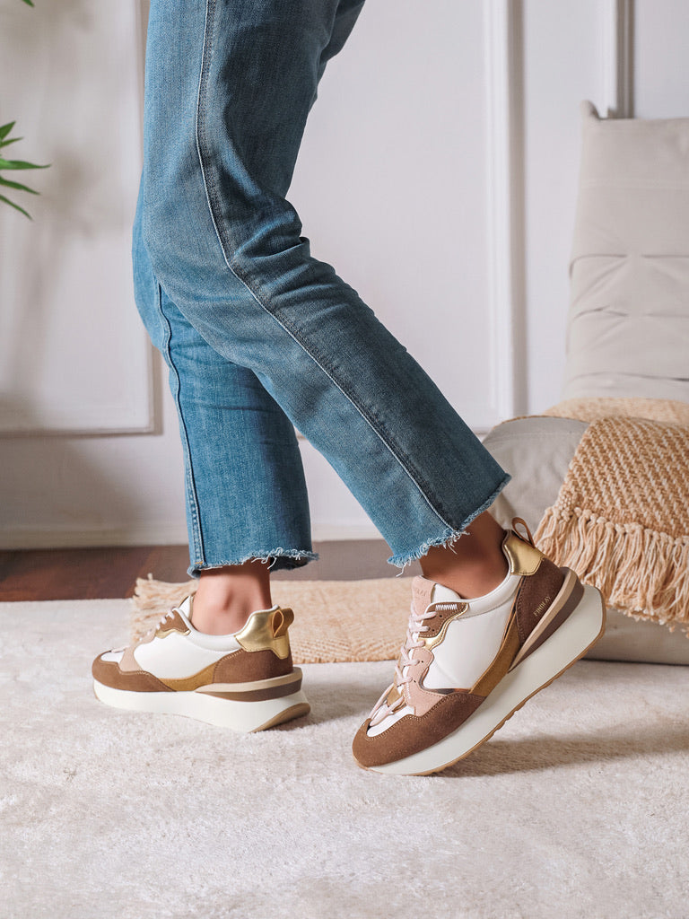 Baskets Camilia - CAMEL