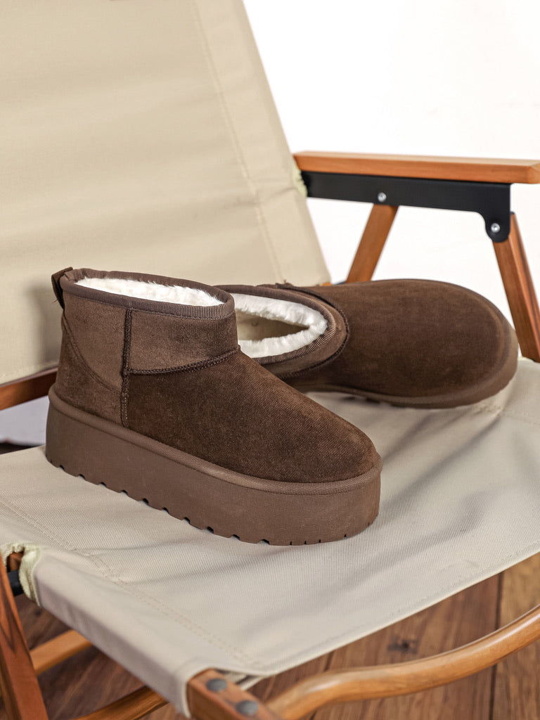 Botte Classic Ultra mini plateforme - MARRON
