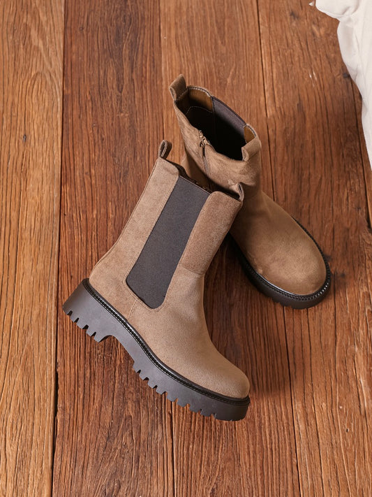 Bottines Stacy - TAUPE
