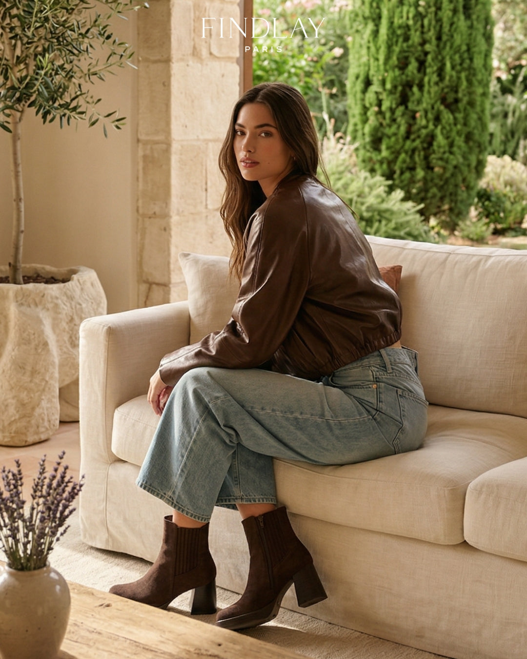 Bottines Jone - MARRON