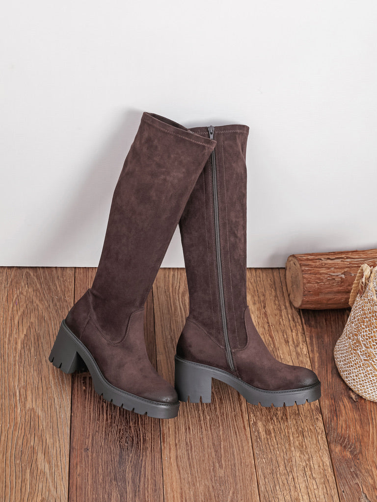 Bottes Mélinda - MARRON