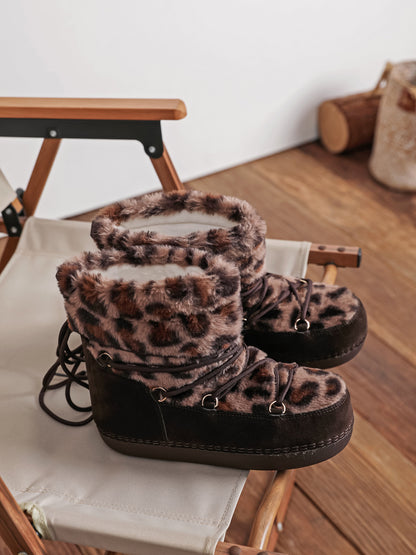 Bottes fourrées Chami - LEOPARD