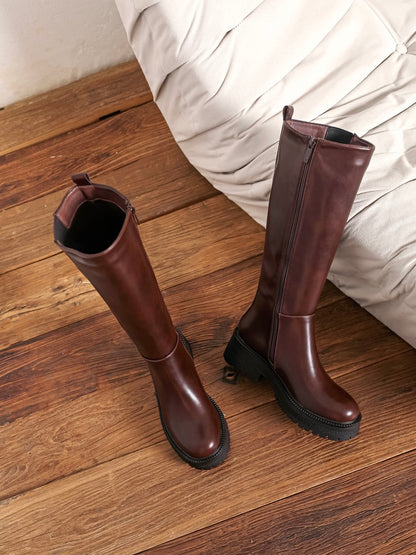 Bottes Christelle - MARRON
