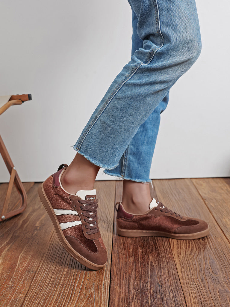 Baskets Sabine - MARRON