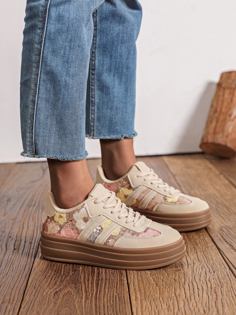 Baskets Nancya - TAUPE