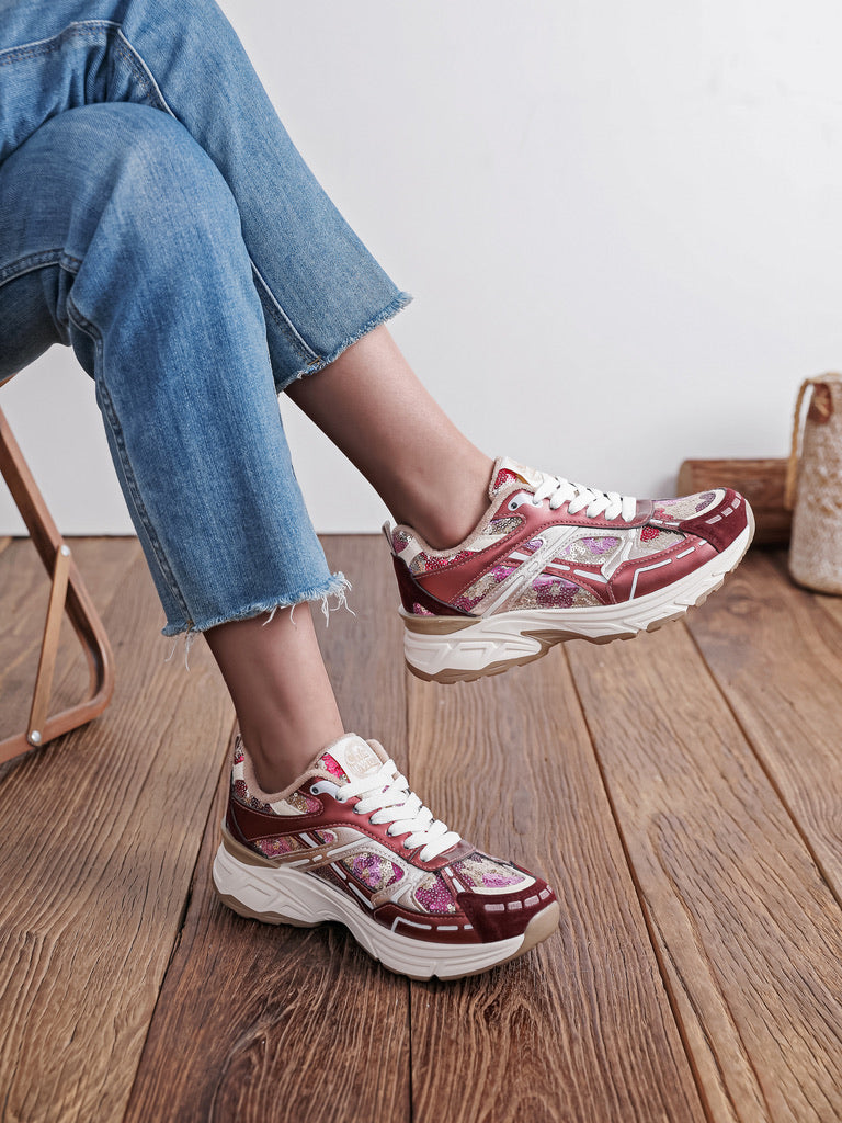 Baskets Alixane - FUSCHIA