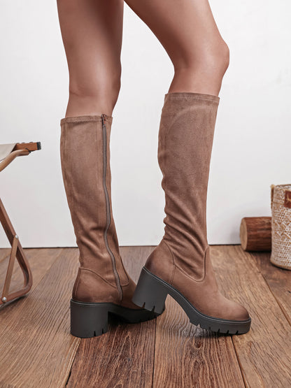 Bottes Mélinda - TAUPE