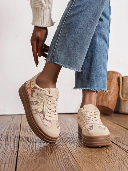 Baskets Nancya - TAUPE