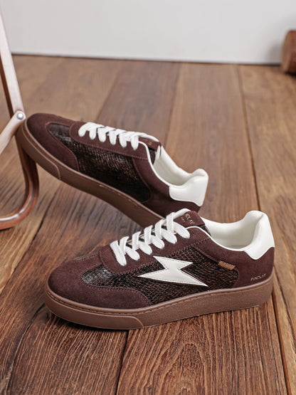 Baskets Manon - MARRON