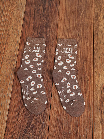 Chaussettes léopard