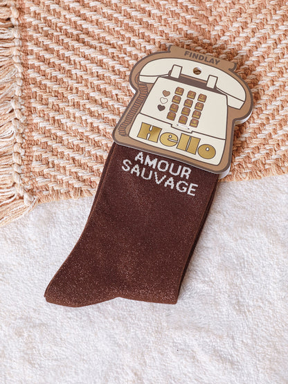 Chaussettes Amour Sauvage