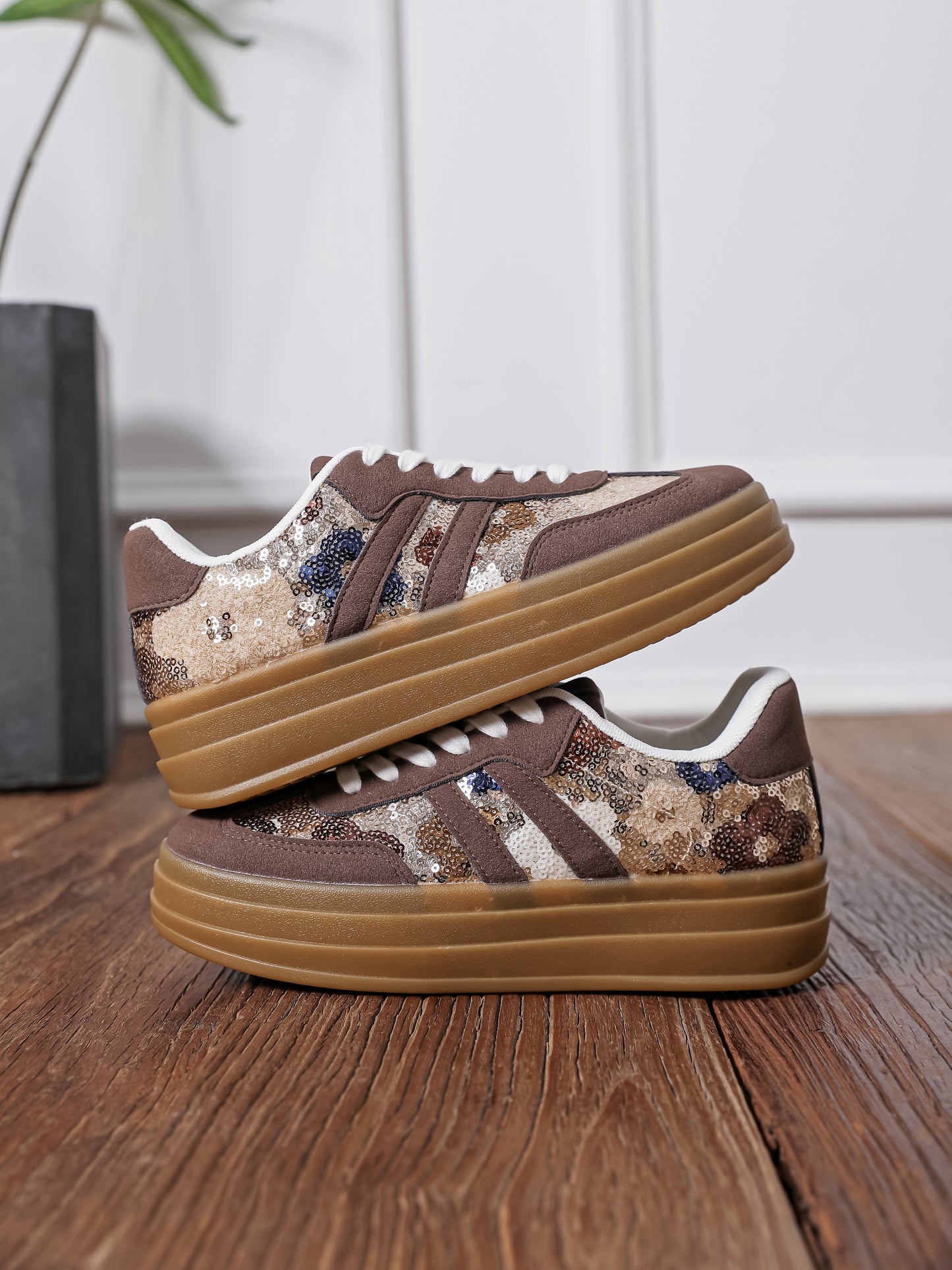 Baskets Nancya - MARRON