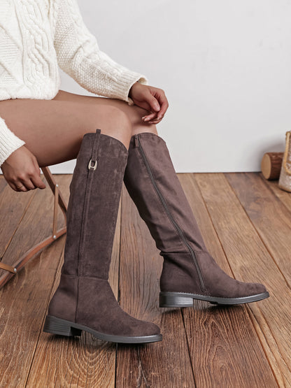 Bottes Anneau - MARRON