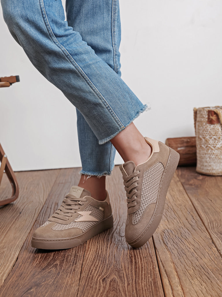 Baskets Manon - TAUPE
