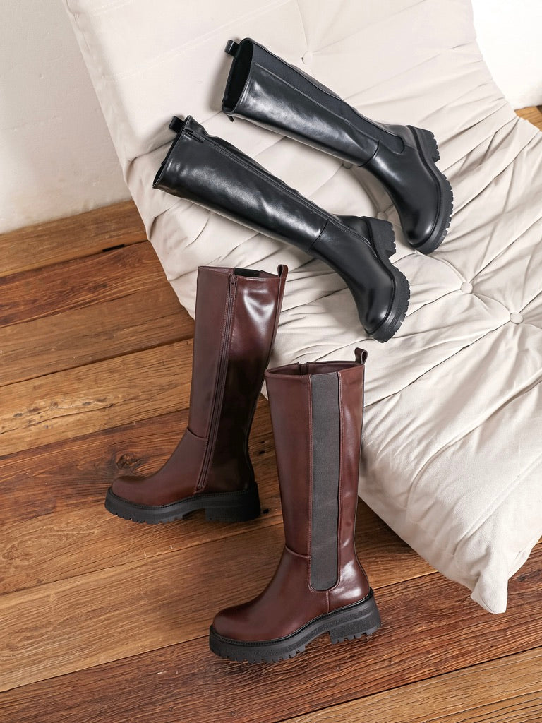Bottes Christelle - MARRON