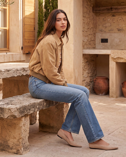 Ballerine Caroline - BEIGE