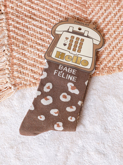 Chaussettes Babe Féline