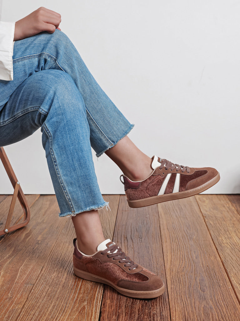 Baskets Sabine - MARRON