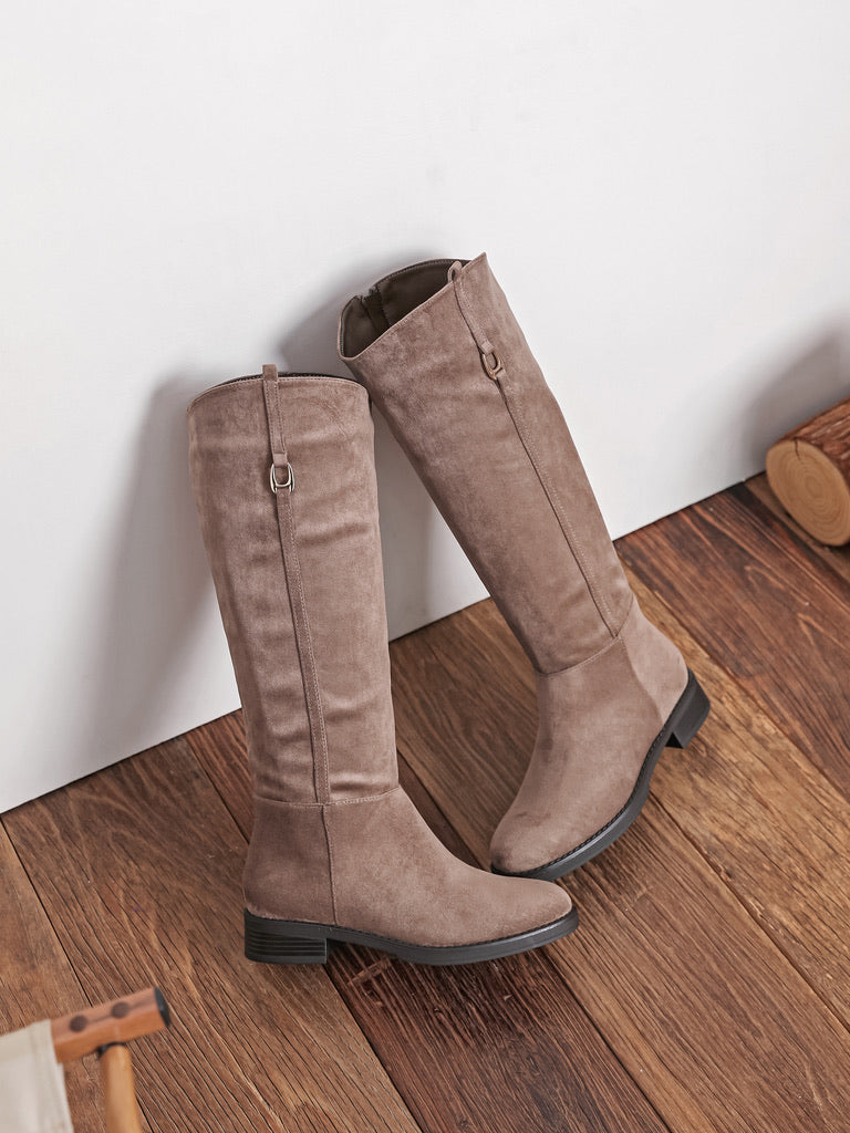 Bottes Anneau - BEIGE