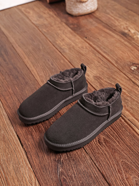 Bottes cuir micro - MARRON