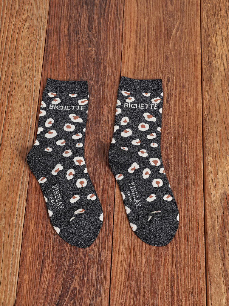 Chaussettes léopard