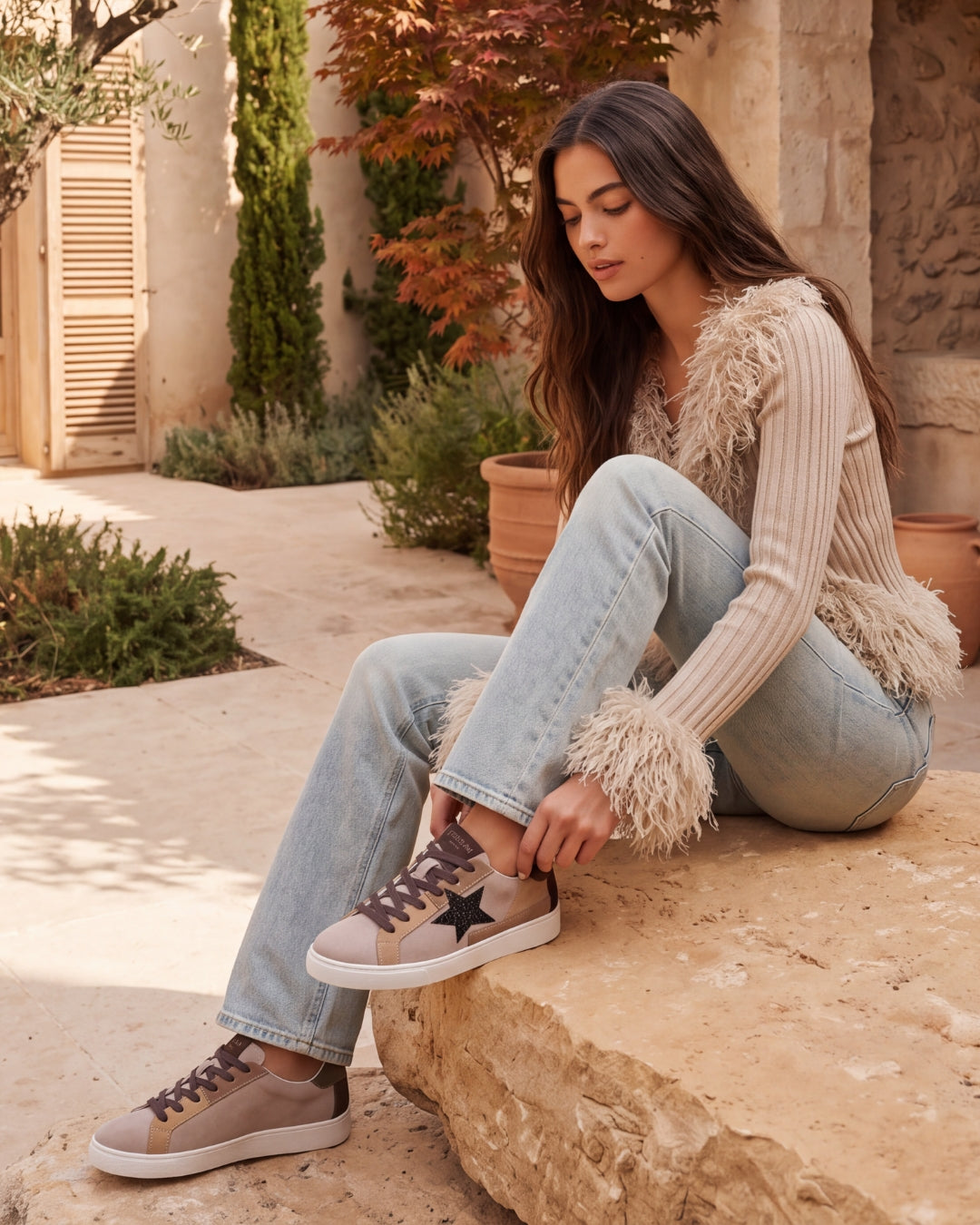Baskets May - TAUPE
