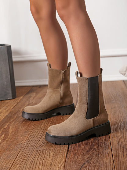 Bottines Stacy - TAUPE