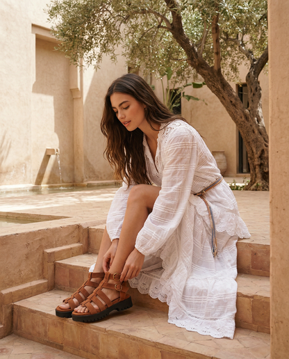 Sandales Andie - CAMEL