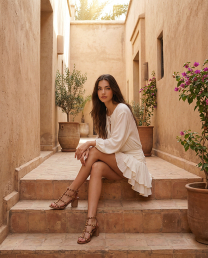 Sandales à talon Camille